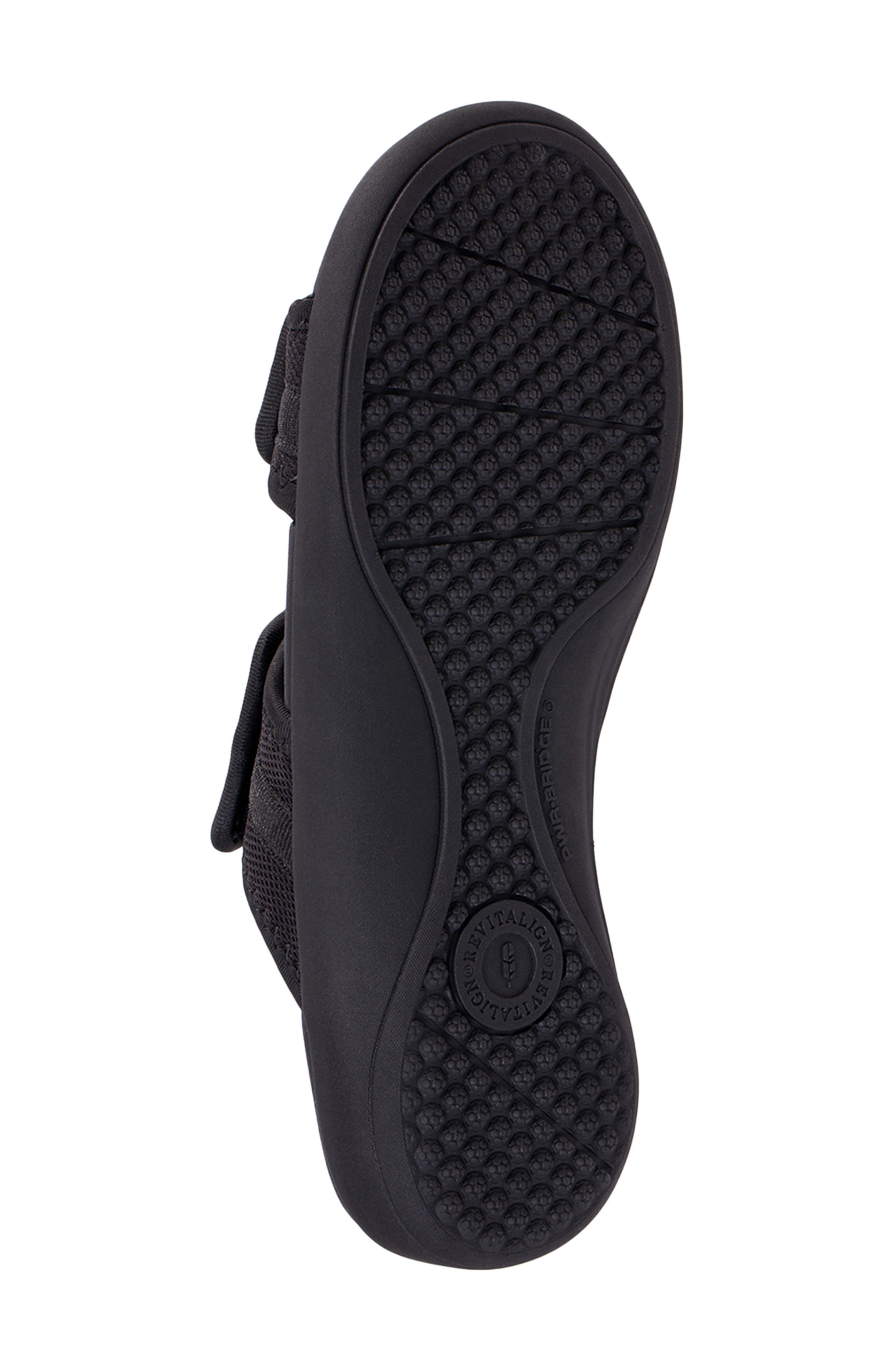 Elevate Double Strap Slide Sandal, Alternate, color, BLACK