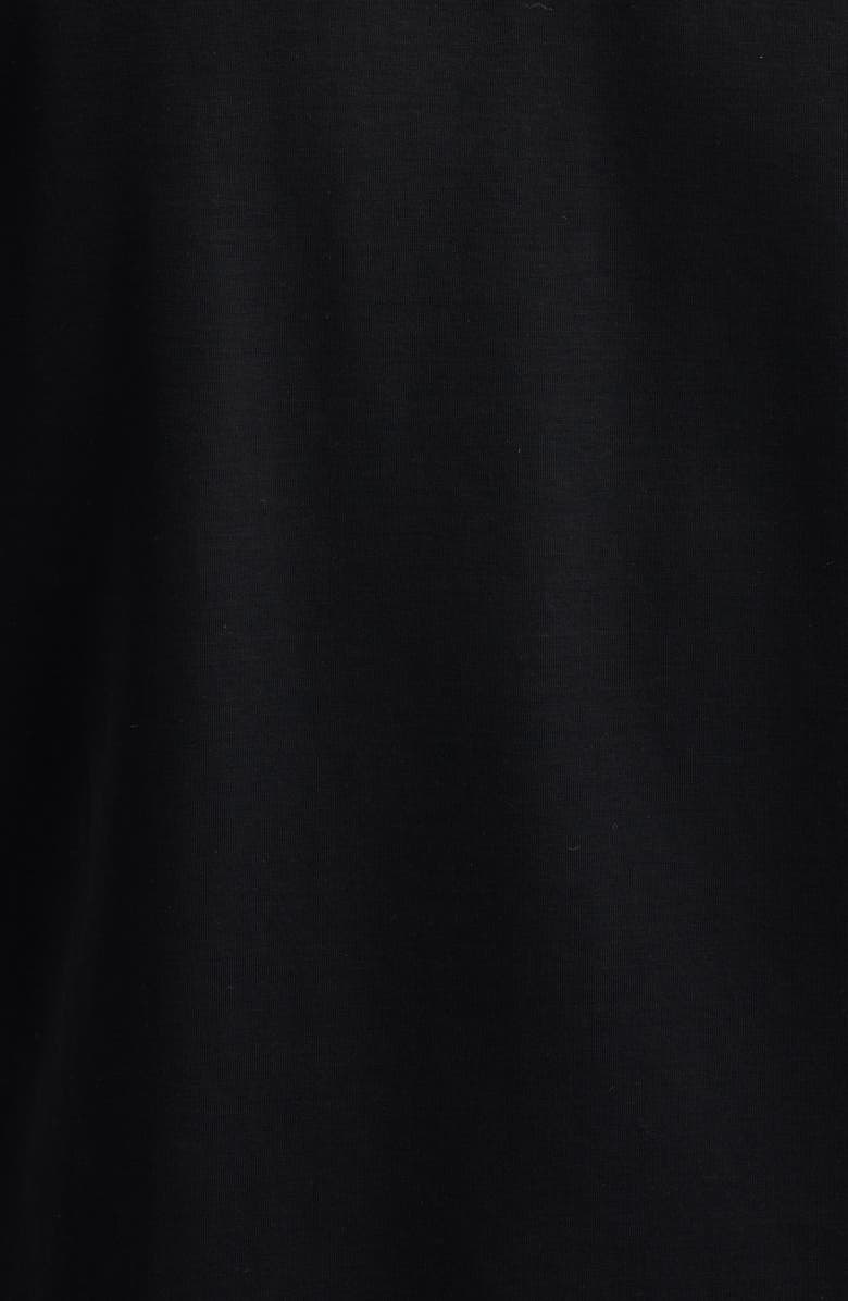 Mavi Jeans Stretch Cotton T-Shirt, Alternate, color, Black