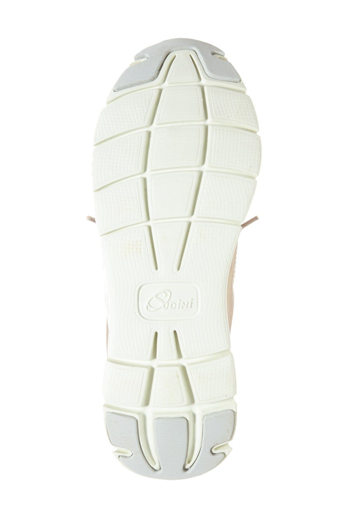 Sudini 'Tammi' Perforated Leather Sneaker, Alternate, color, 