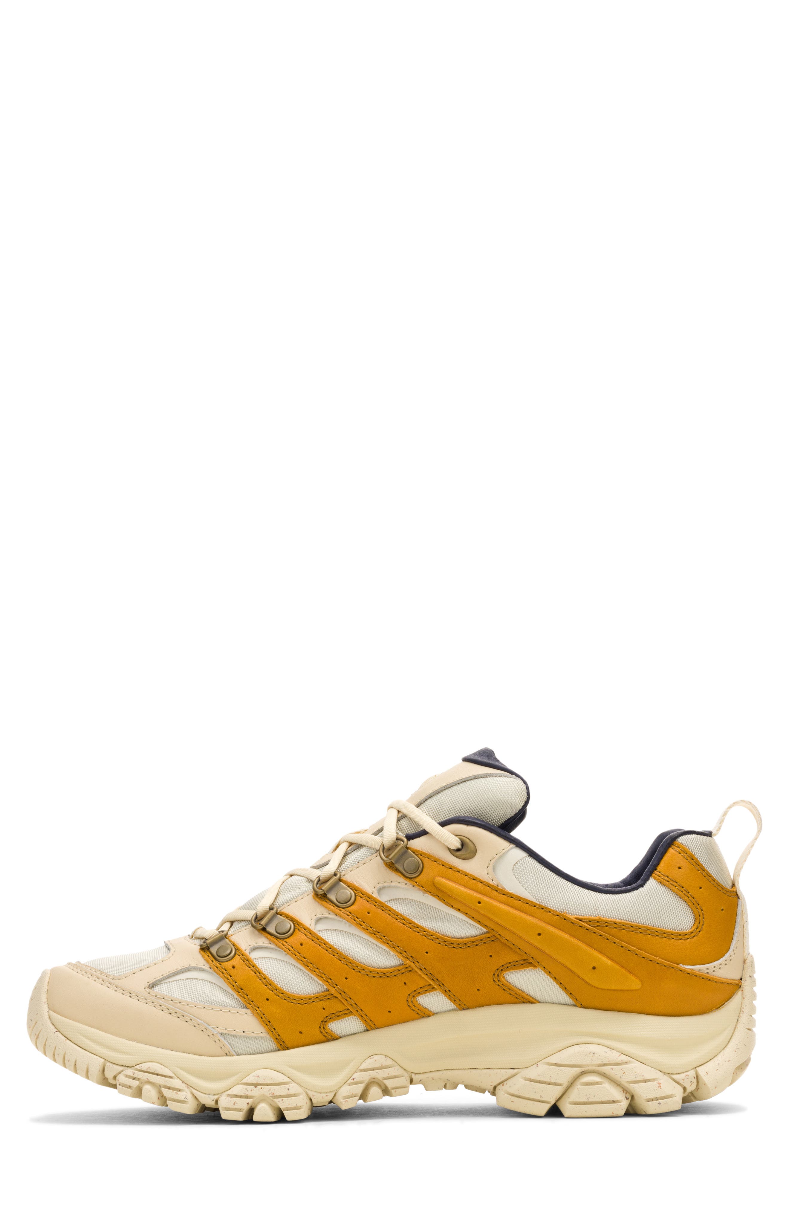 Moab 3 Luxe Leather Hiking Shoe, Alternate, color, IVORY