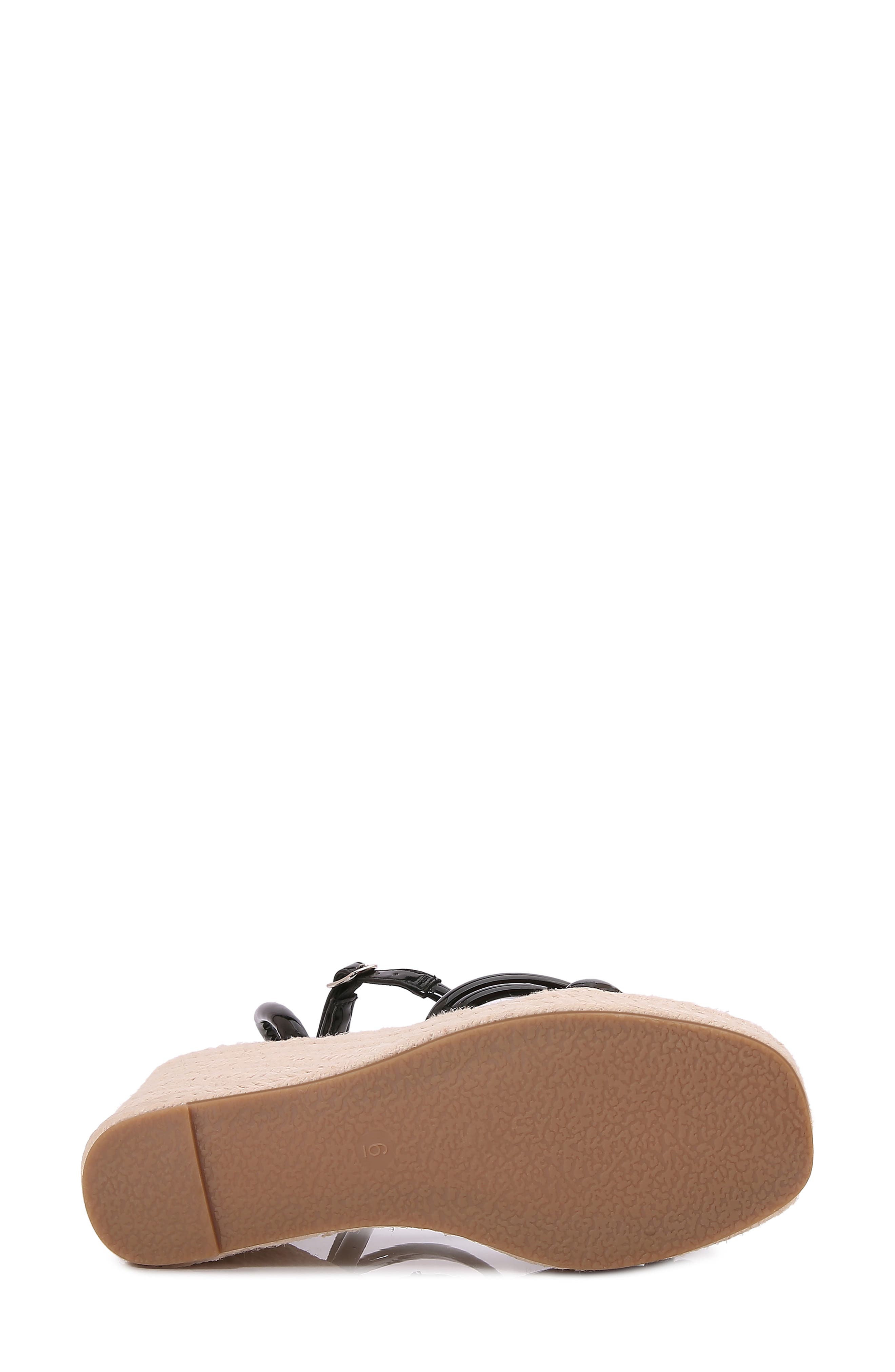 BERNESS Rivka Platform Espadrille Wedge Sandal, Alternate, color, 