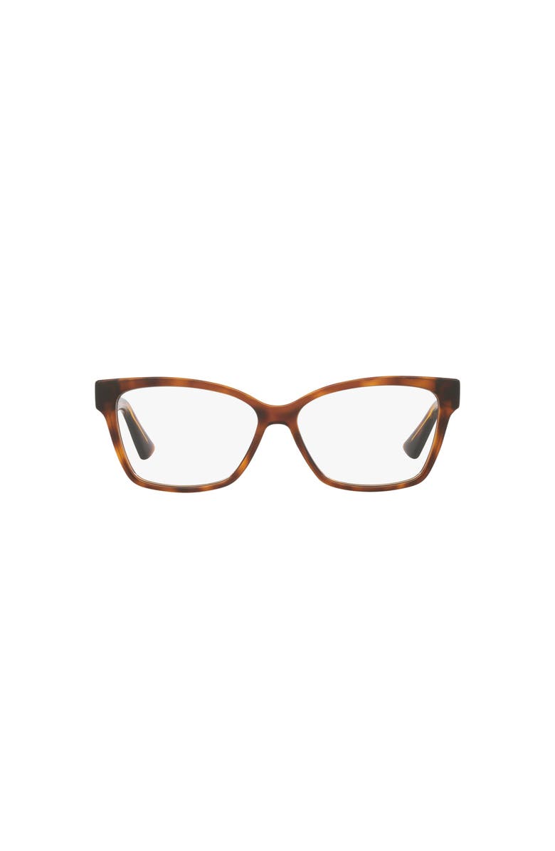 Gucci 55mm Cat Eye optical glasses, Alternate, color, Tortoise