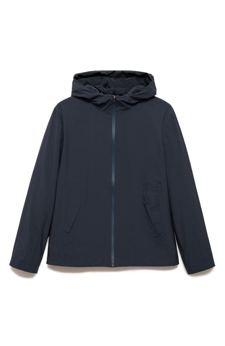 MANGO Thermoregulating Waterproof Hooded Jacket, Main, color,