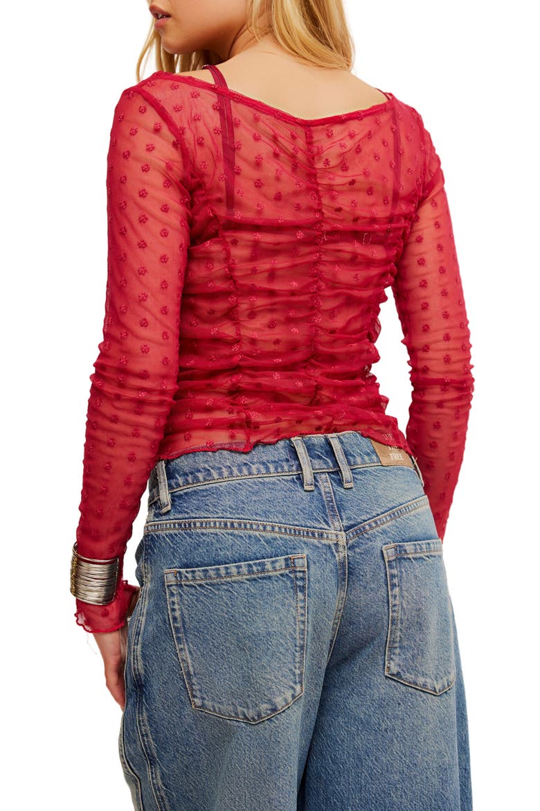 Most Likely Long Sleeve Layering Top, Alternate, color, GLASS ROSES