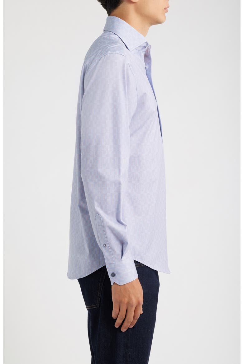 Devon OoohCotton Stretch Shirt, Alternate, color, ORCHID