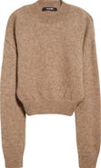 Jacquemus La Maille Logo Jacquard Alpaca & Merino Wool Blend Sweater