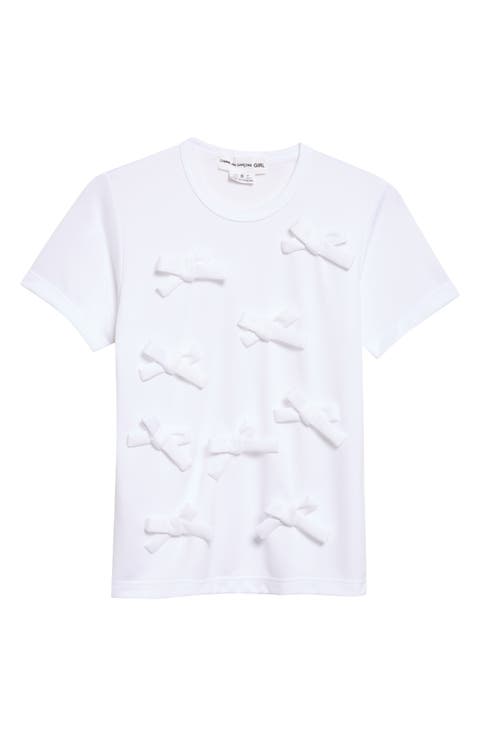 Bow Appliqué T-Shirt