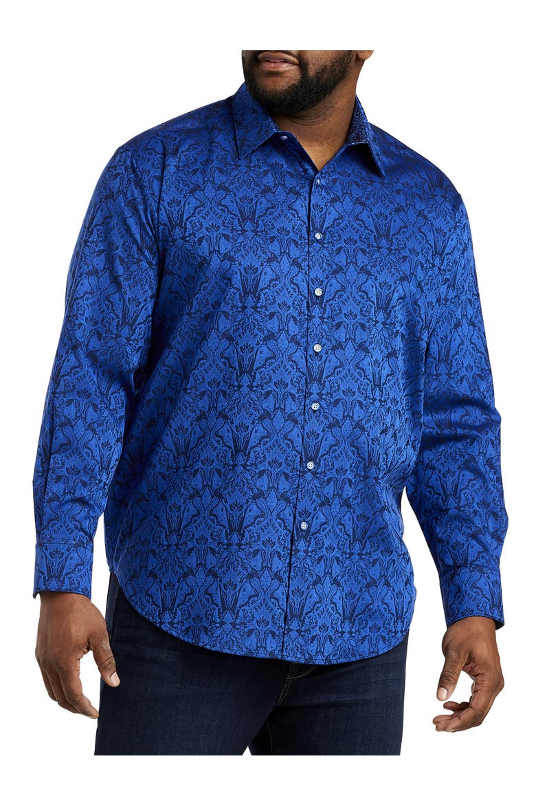 Highland Sport Shirt, Alternate, color, NAVY