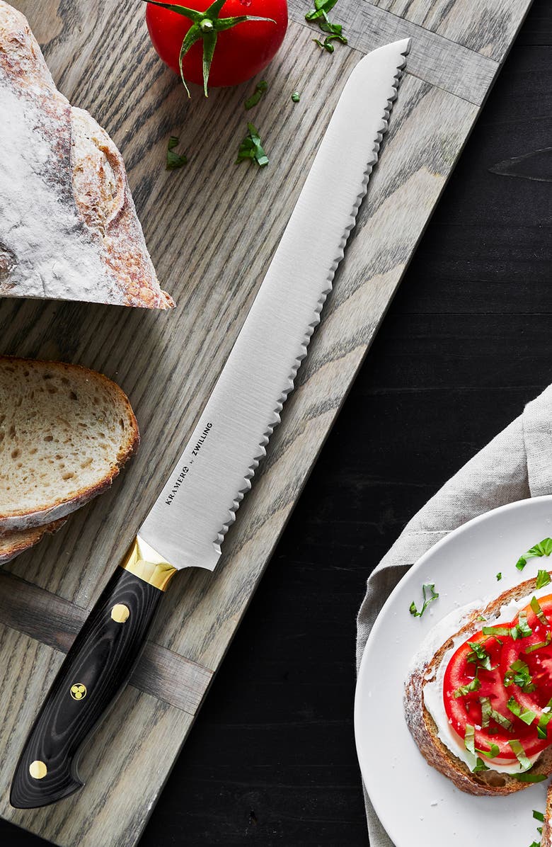 ZWILLING Bob Kramer Carbon 2.0 10-Inch Bread Knife, Alternate, color, Stainless Steel