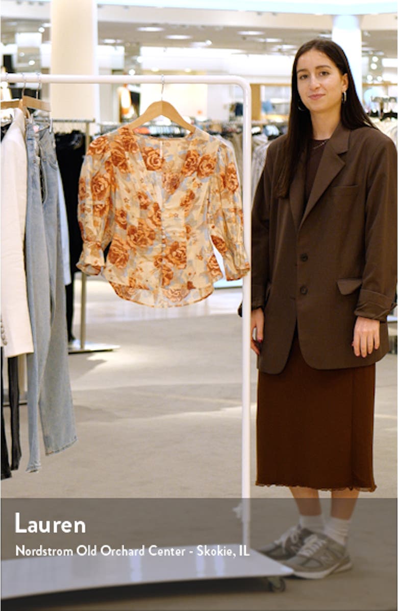 I Found You Print Blouse, sales video thumbnail