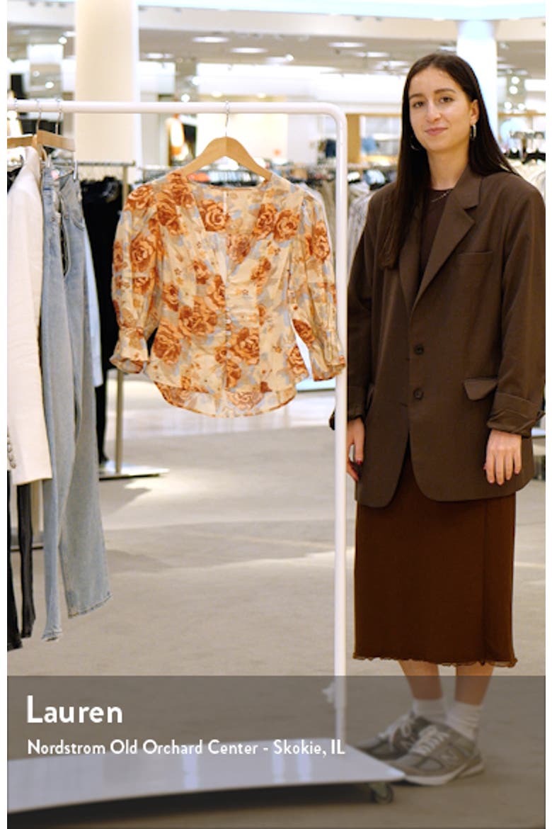 I Found You Print Blouse video