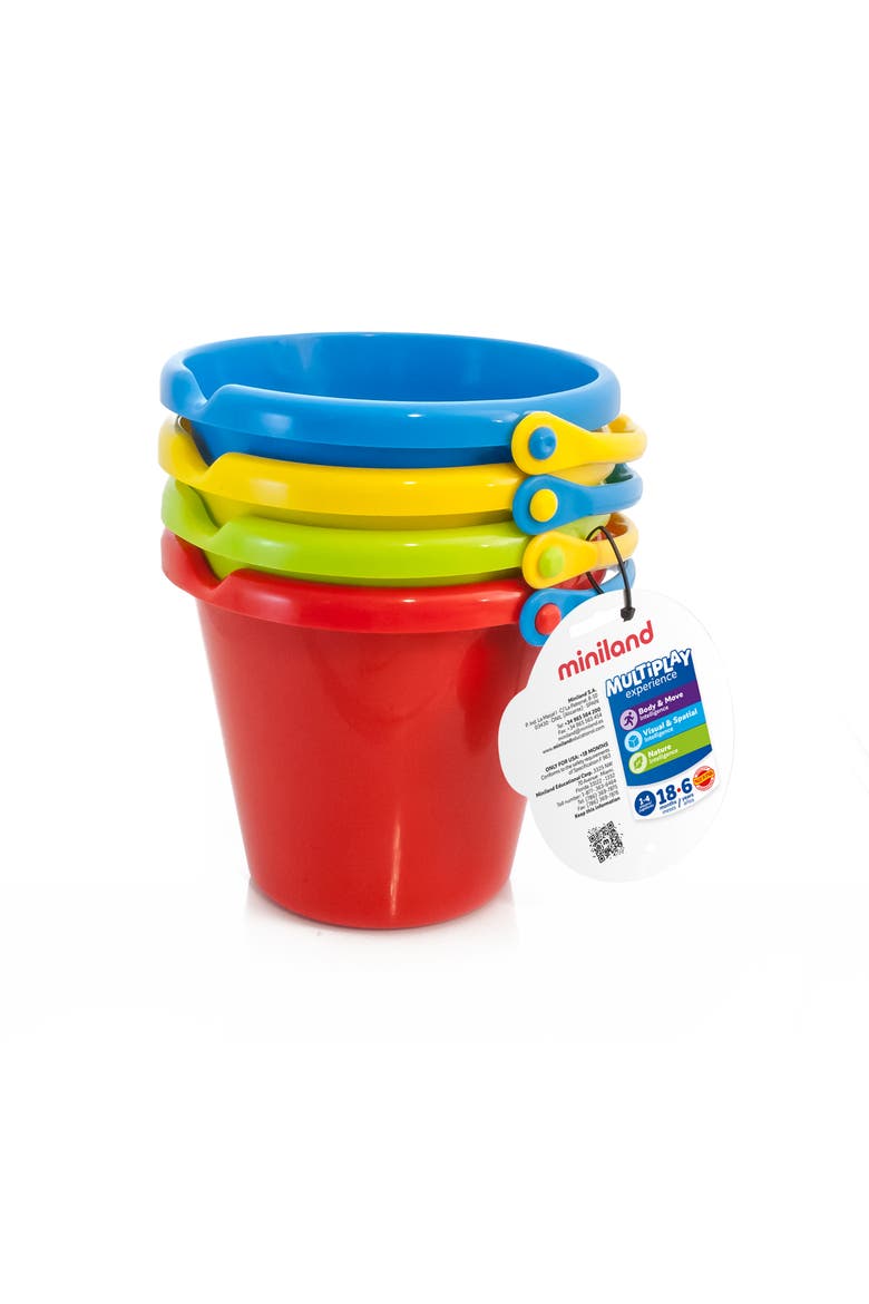 Set Of 4 Special Buckets, Main, color, Multi