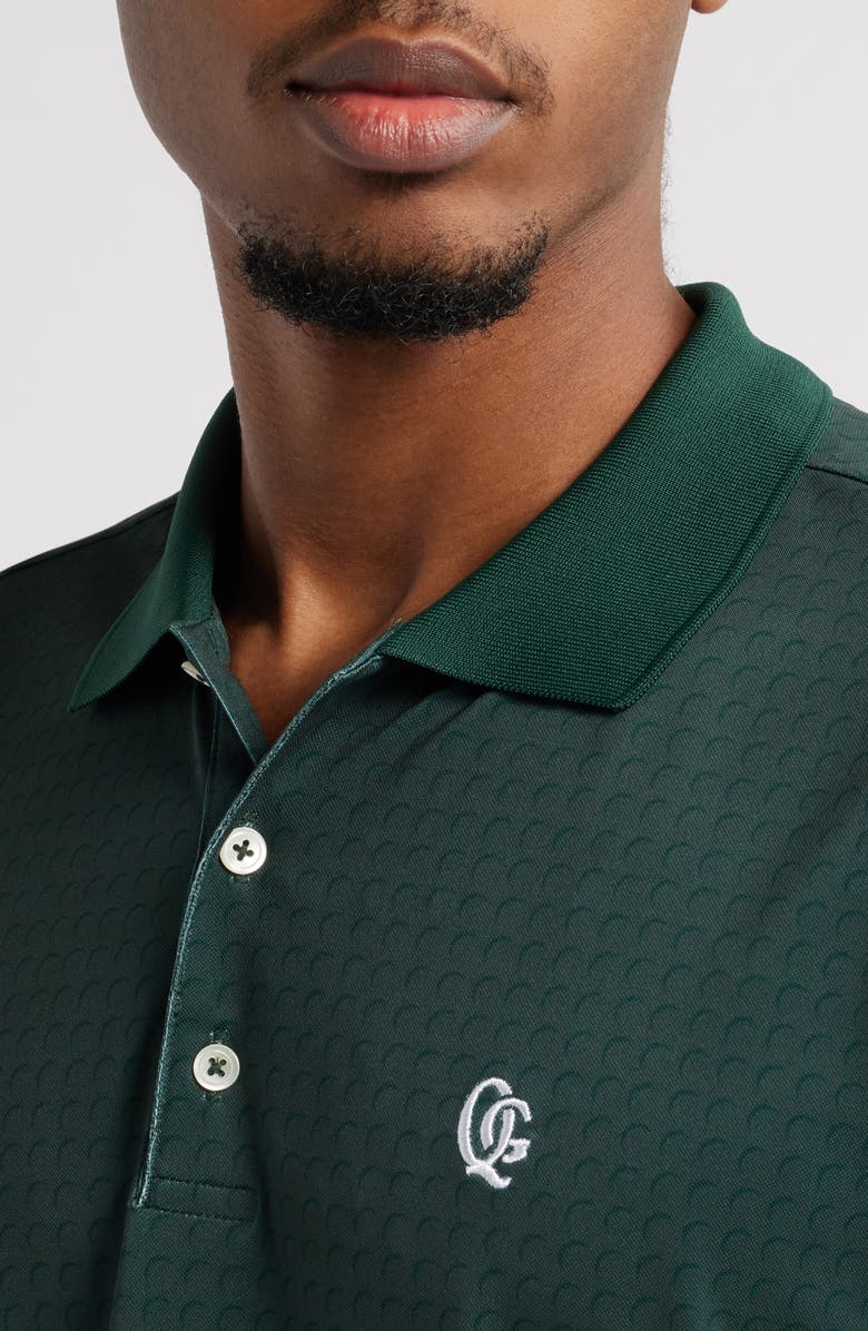 Quiet Golf Monogram Crater Golf Polo, Alternate, color, 