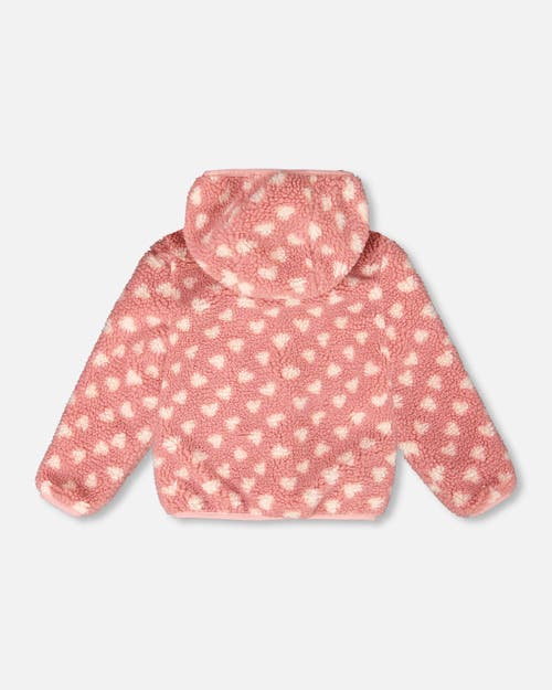 Deux Par Deux Reversible Mid-season Jacket In Pink