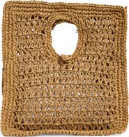 Collection XIIX Cutout Handle Square Handbag