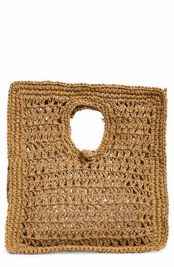 Collection XIIX Cutout Handle Square Handbag