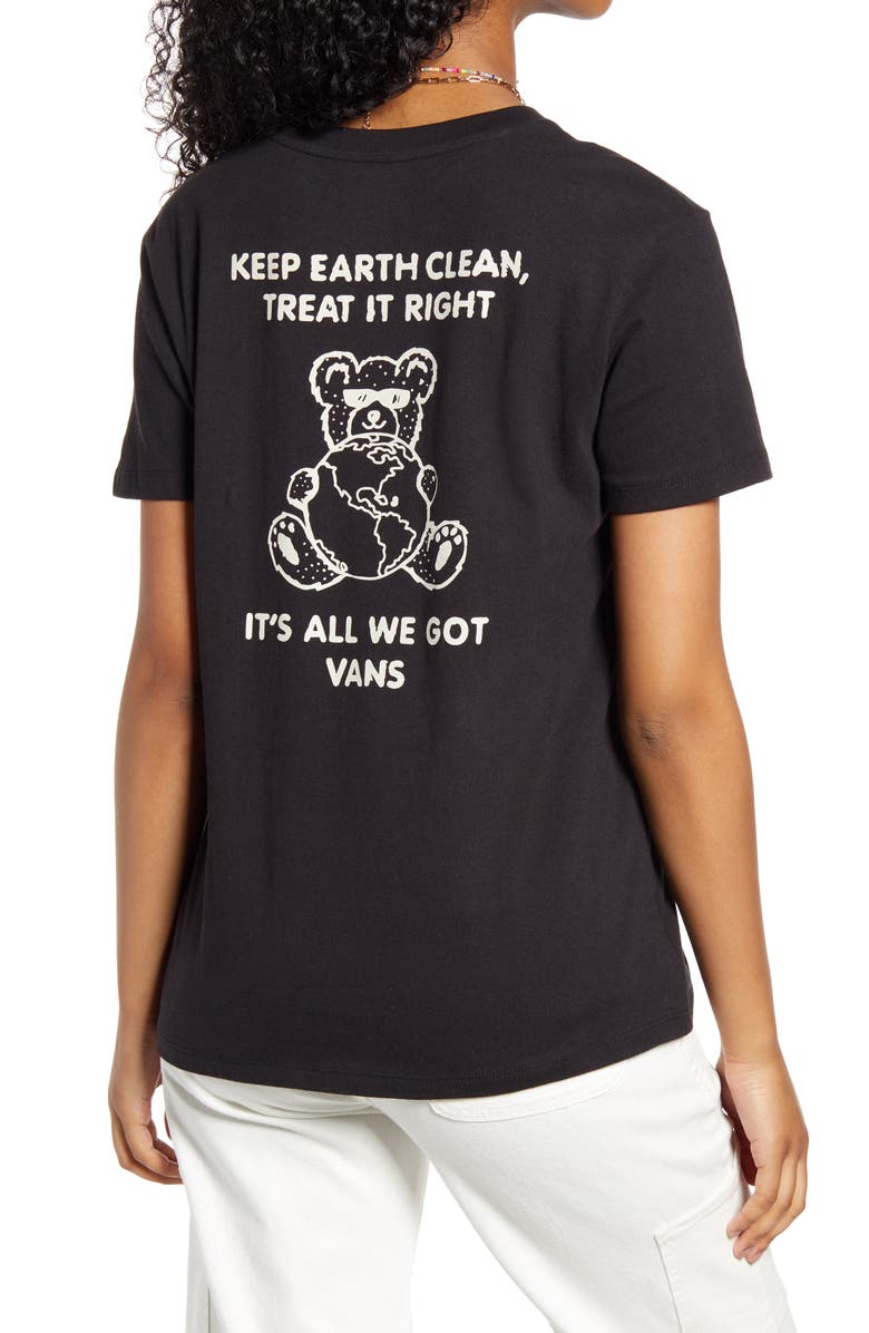 Vans Bossy Bear Graphic Tee, Alternate, color,
