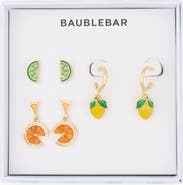 BaubleBar You're the Zest Set of 3 Assorted Earrings