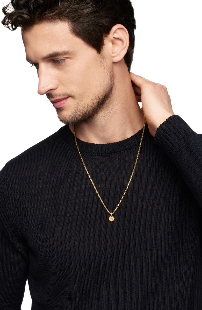 David Yurman Shipwreck Coin Amulet, 10.5mm, Alternate, color, 