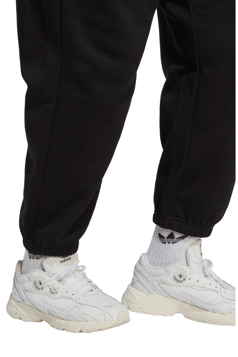 Fleece Joggers, Alternate, color, BLACK