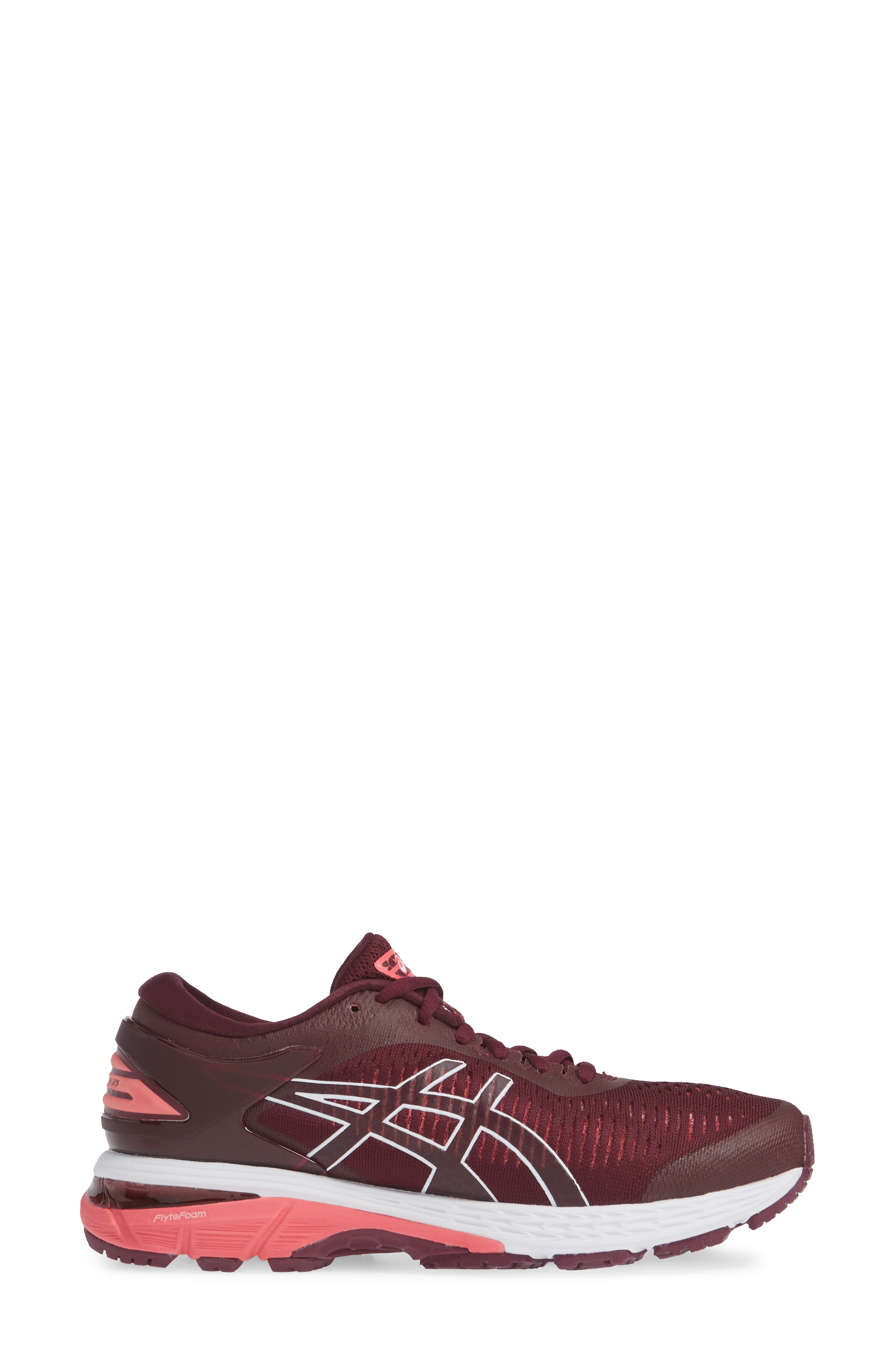 GEL-KAYANO® 25 Running Shoe, Alternate, color, ROSELLE/ PINK CAMO