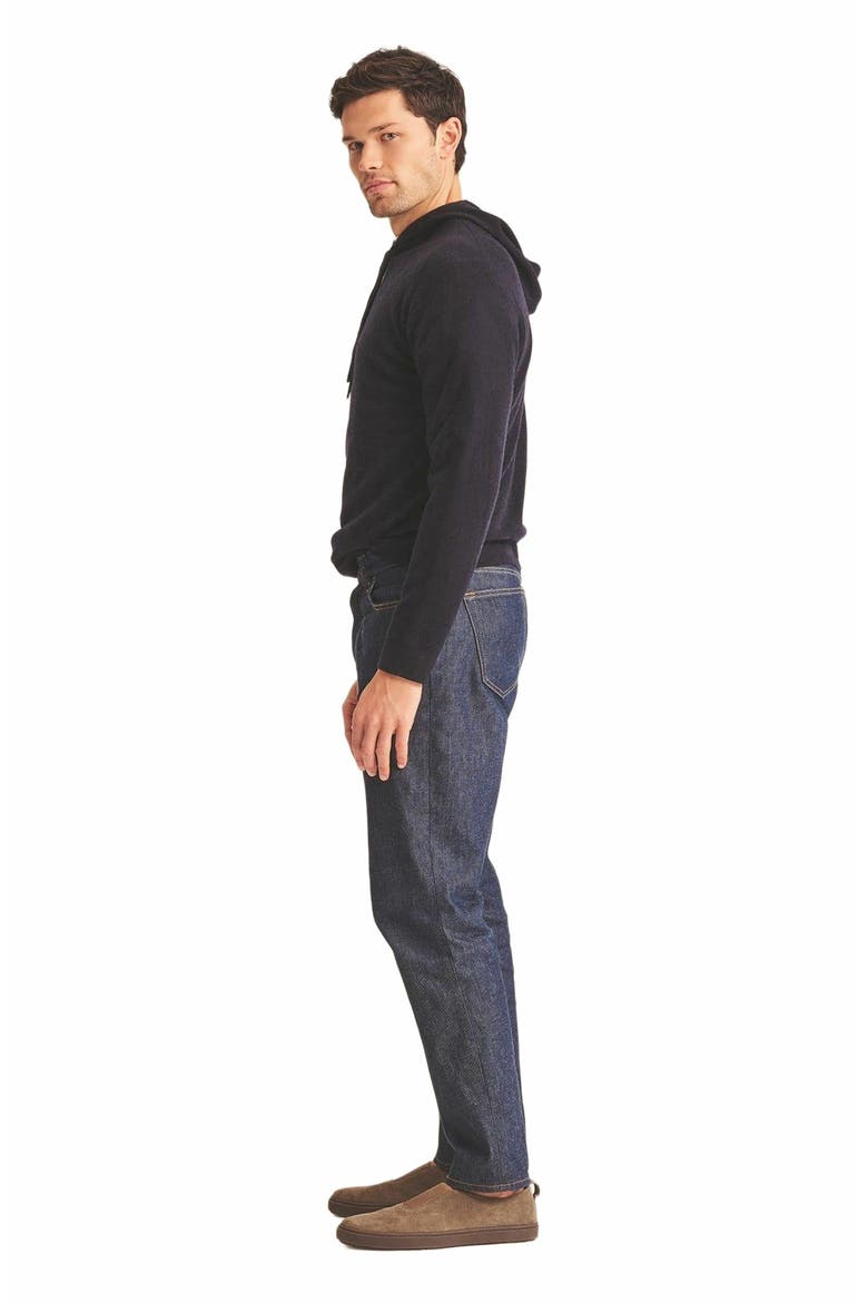 Off-Duty Cashmere Hoodie, Alternate, color, Navy