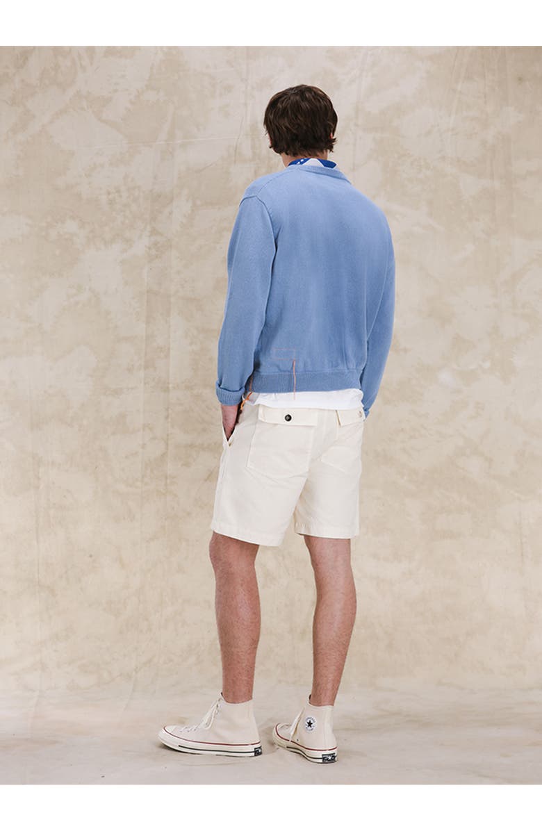 Fortela Rebelt Cotton Pocket Bermuda, Alternate, color, Off White