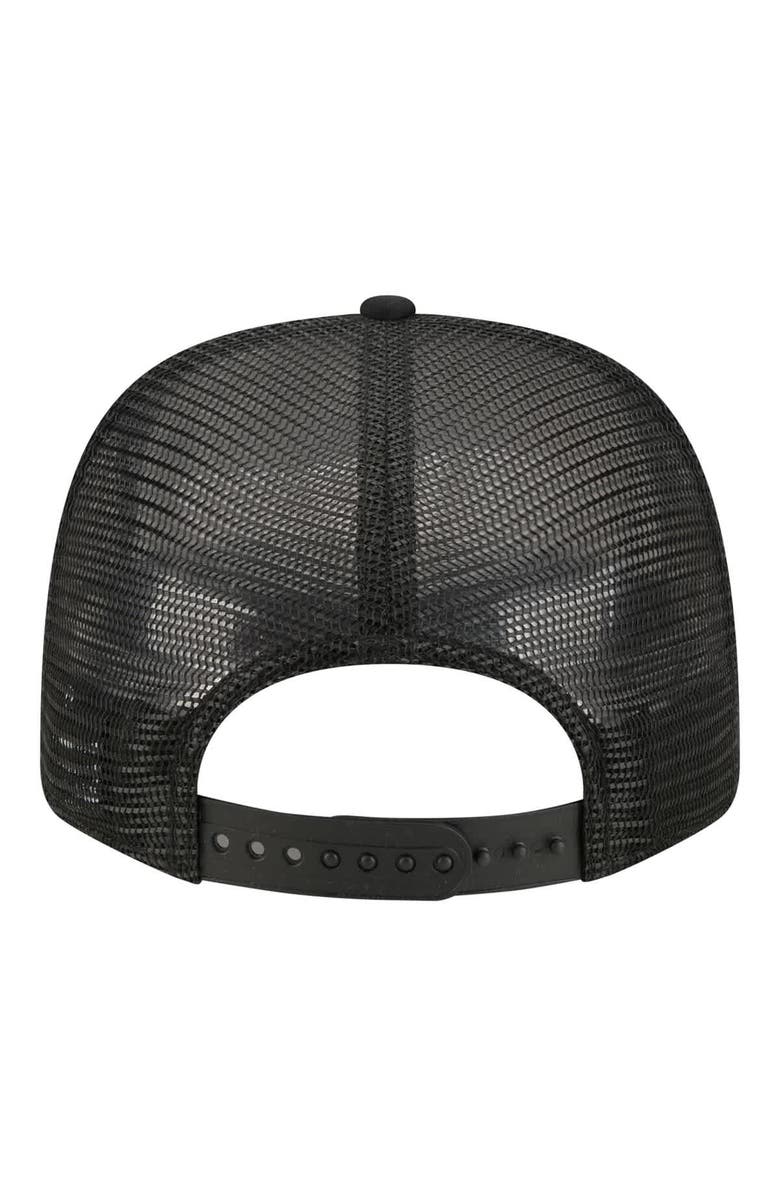 New Era Men's New Era Black San Francisco 49ers Throwback Foam 19TWENTY Adjustable Hat, Alternate, color, Black