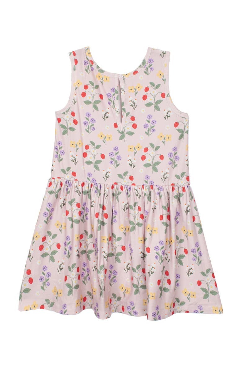 Mabel + Honey Strawberry Bloom Dress, Alternate, color, Pink
