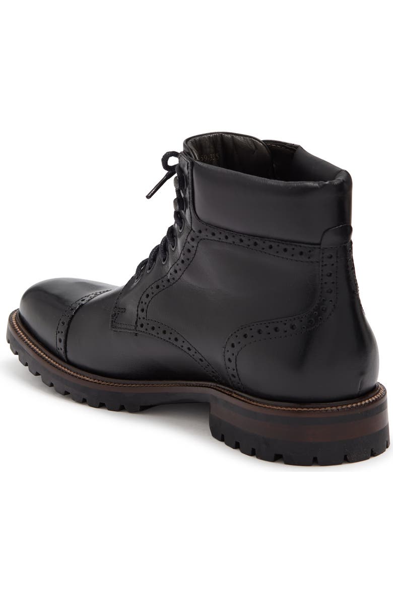 Johnston & Murphy JOHNSTON AND MURPHY Stratford Cap Toe Leather Boot, Alternate, color,