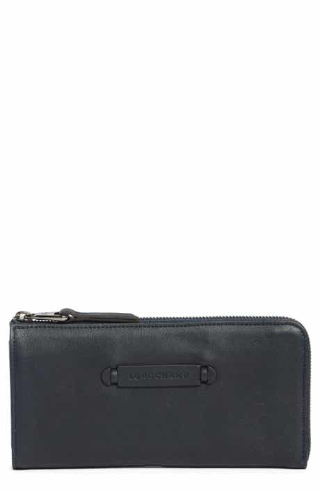 Longchamp Le Pliage Cuir Zip Around Wallet