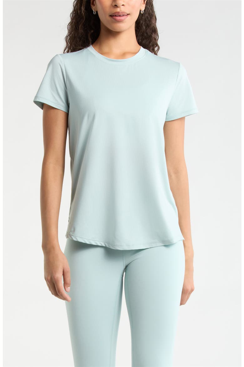 Rally Mesh T-Shirt, Main, color, BLUE RAINDROP