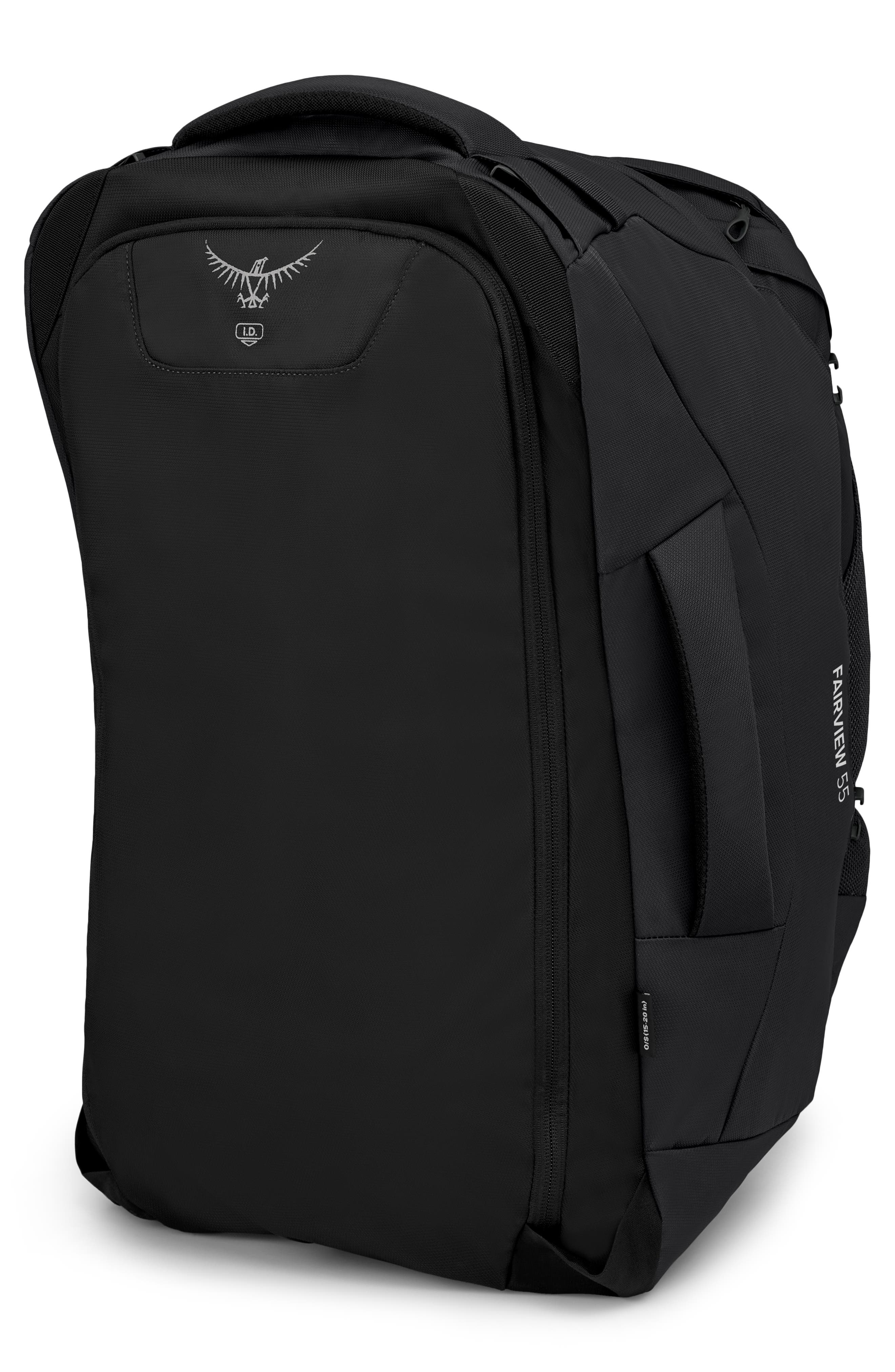 Osprey Fairview 55-Liter Travel Backpack, Alternate, color, Black