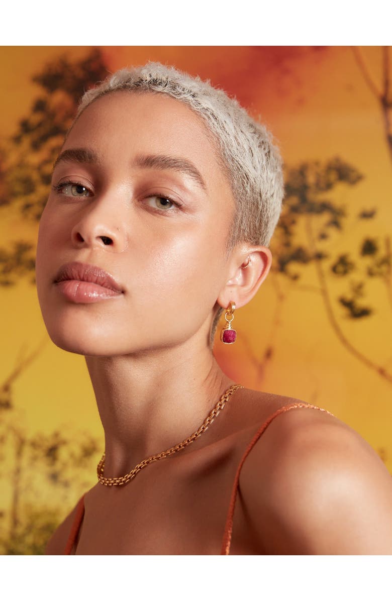 Ottoman Hands Eleanor Stud Earrings, Alternate, color, Gold