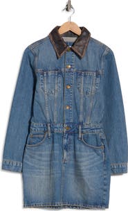 Simkhai Maxella Denim Jacket Minidress