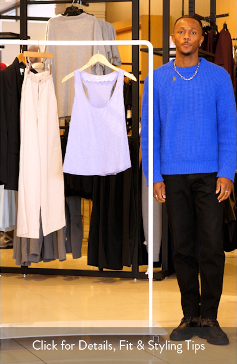 New Day Racerback Tank Top, sales video thumbnail