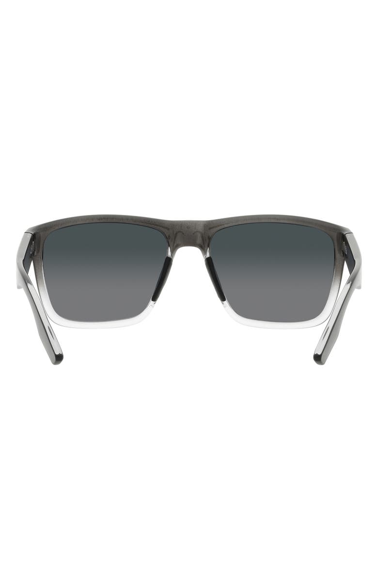 Costa Del Mar Paunch XL 59mm Gradient Square Sunglasses, Alternate, color, Grey Gradient