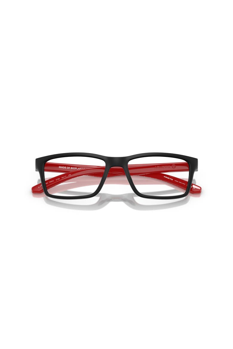 52mm Rectangle optical glasses, Alternate, color, Black