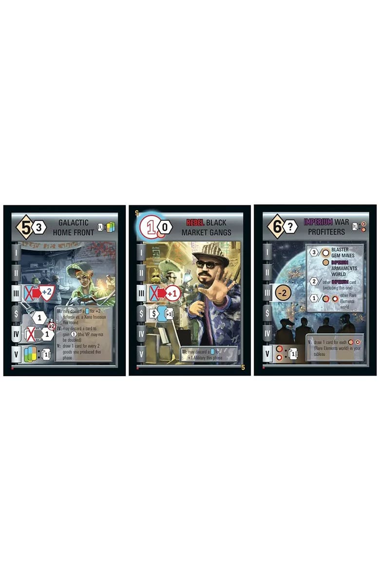 Rio Grande Games Race for The Galaxy Xeno Invasion Board Game Expansion, Alternate, color, Multicolored