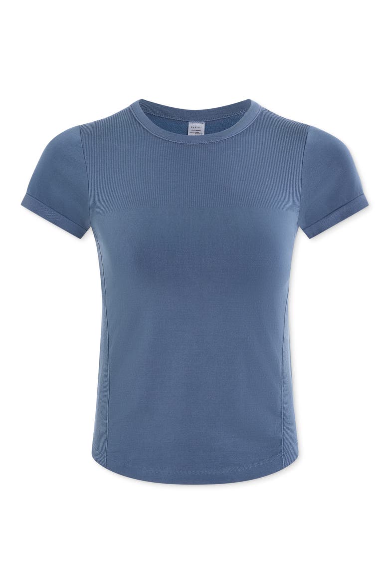 Casper Seamless T-Shirt, Alternate, color, BIJOU BLUE
