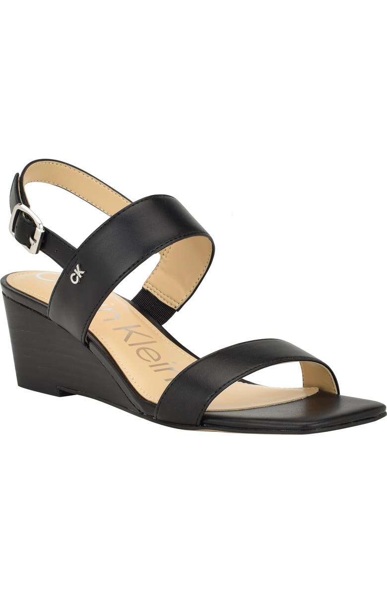 Calvin Klein Kayor Wedge Sandal, Main, color,