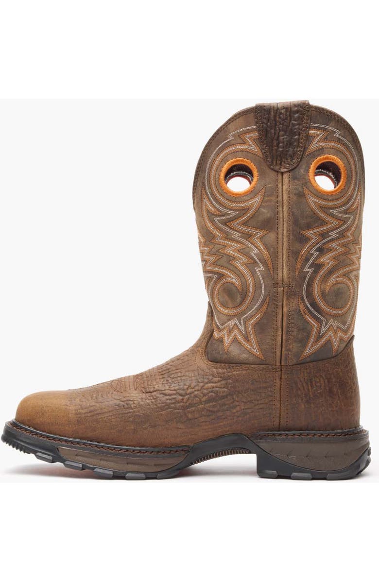 DURANGO Composite Toe Western Work Boot, Alternate, color, Bay Brown And Steel Cut Oat