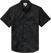 Bonobos Slim Fit Linen Short Sleeve Shirt