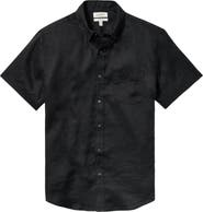Bonobos Slim Fit Linen Short Sleeve Shirt