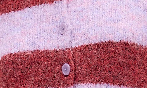 Bdg Urban Outfitters Dakota Stripe Cardigan In Pink