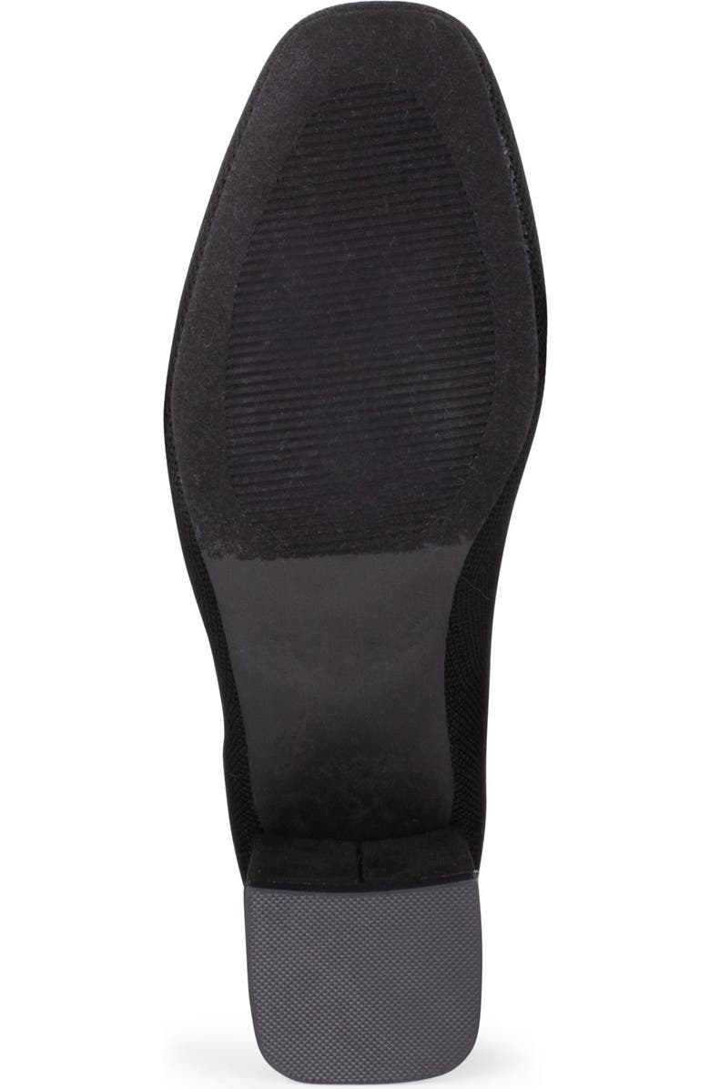 Tahari Corniche Block Heel Knit Bootie, Alternate, color, Black