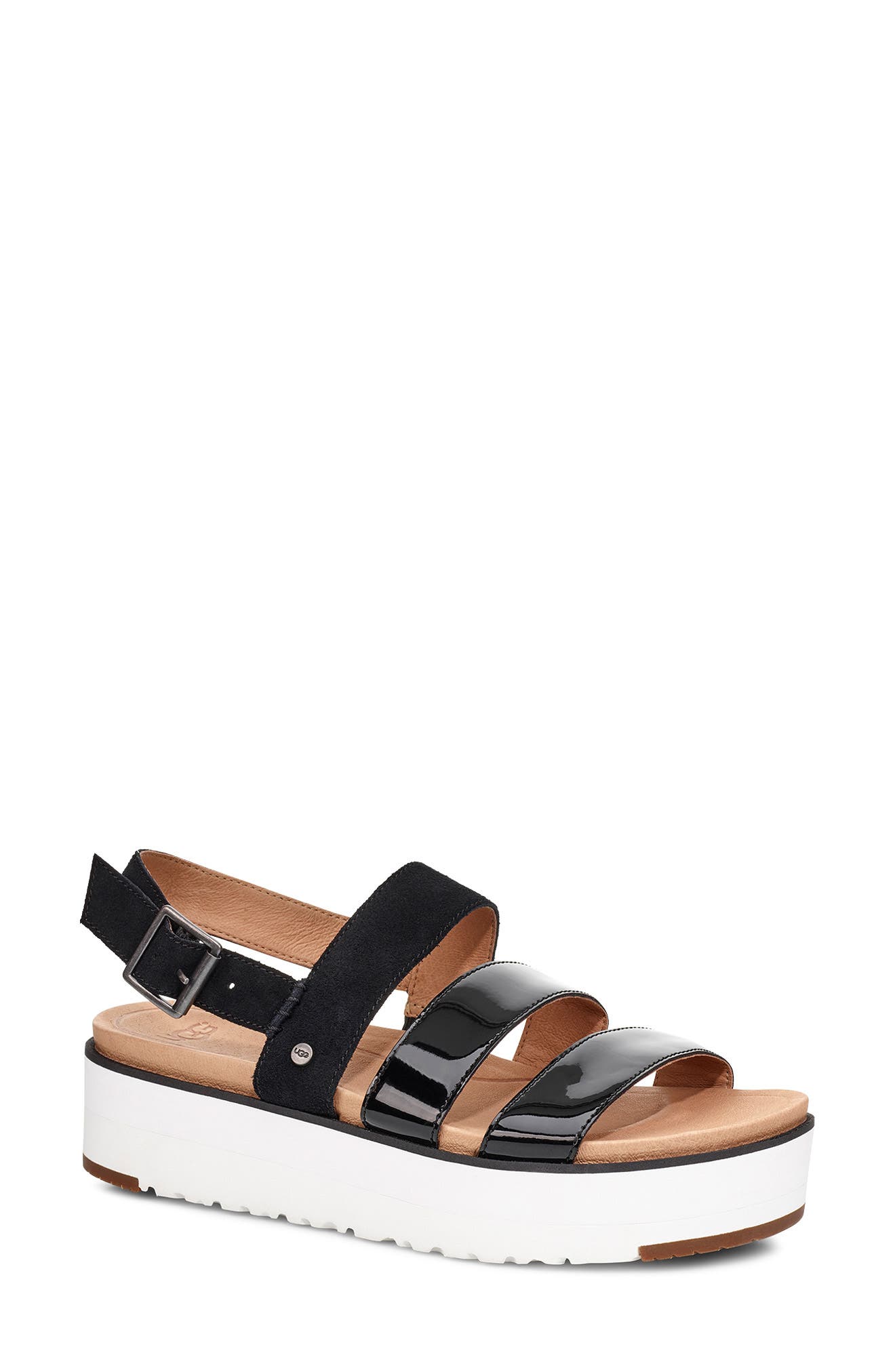 UGG<sup>®</sup> Braelynn Flatform Sandal, Main, color, 