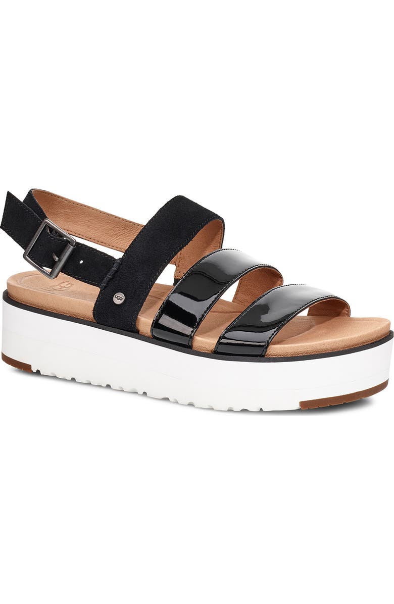UGG<sup>®</sup> Braelynn Flatform Sandal, Main, color,