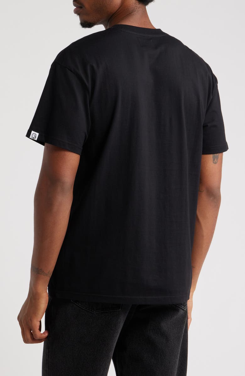 Billionaire Boys Club Small Curve Graphic T-Shirt, Alternate, color, Black