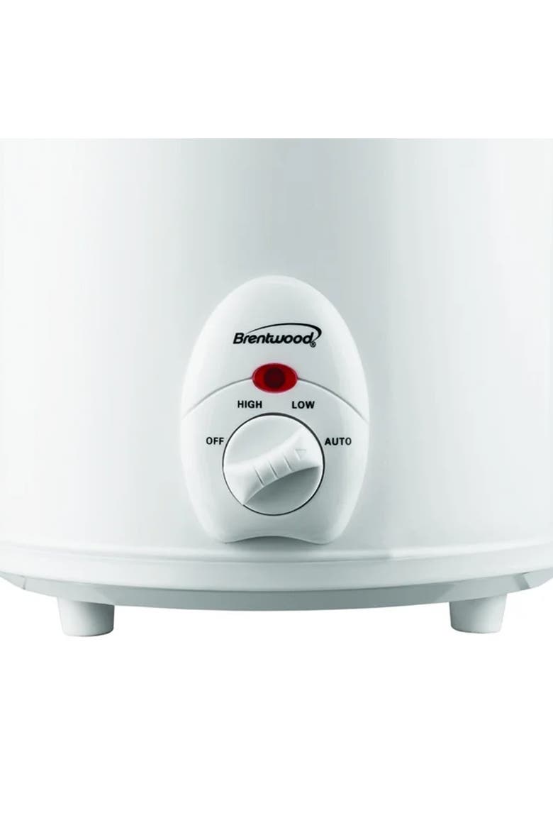 3 Quart Slow Cooker in White, Alternate, color, White